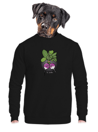 unisex mikina bez kapuce