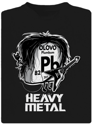 Heavy Metal dětské sportovní tričko Black