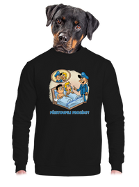 unisex mikina bez kapuce