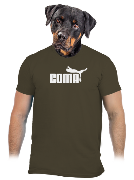 Coma pánské tričko Urban Khaki