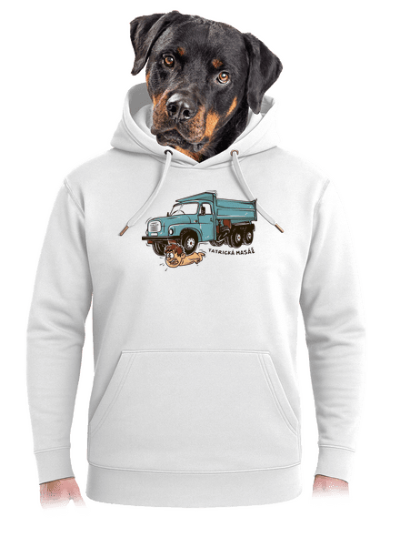 Tatrická masáž unisex mikina premium Snowwhite