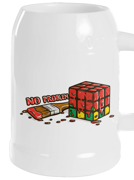 No problem půllitr White