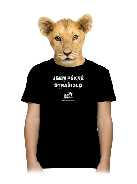 Jsem pěkné strašidlo dětské tričko Black