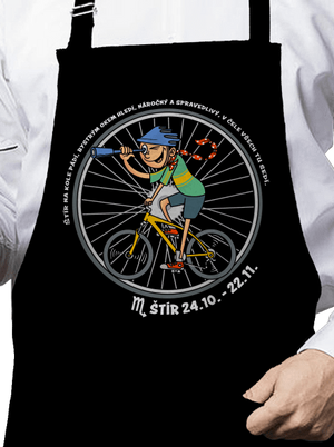 Cyklistický horoskop: Štír zástěra Black