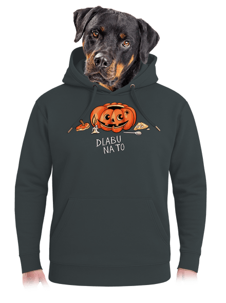 Dlabu na to unisex mikina premium Charcoal