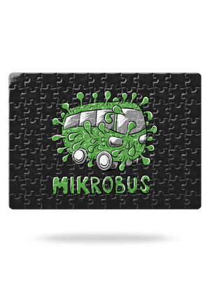 Mikrobus puzzle White