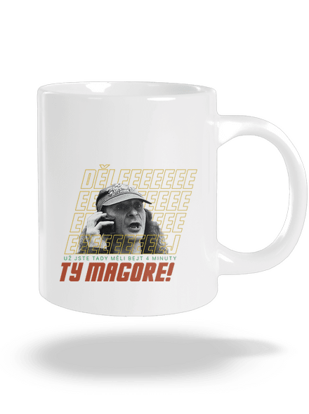 B18: Jiří Kára velký hrnek White