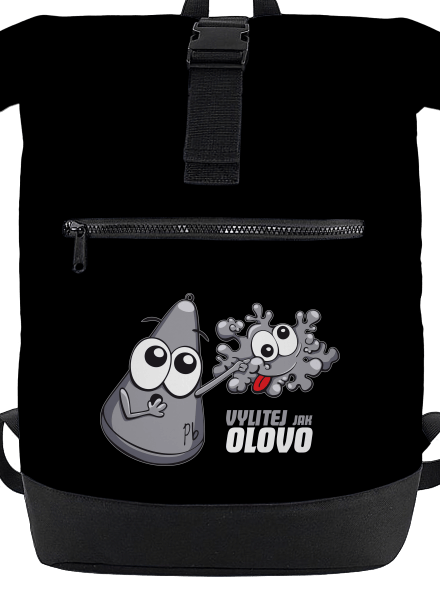 Vylitej jak olovo batoh Black