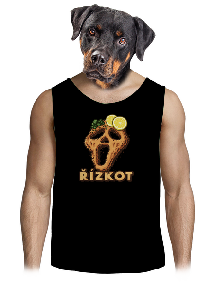 Řízkot pánské tílko Black