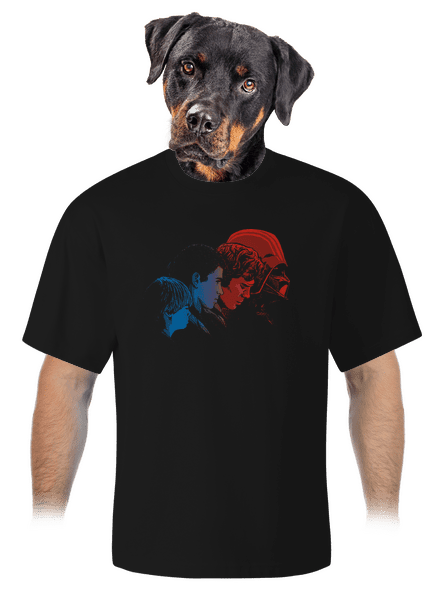 Vaders evolution unisex tričko oversized Black