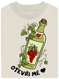 unisex mikina bez kapuce