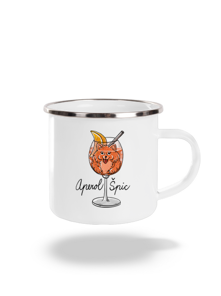 Aperol Špic plecháček White