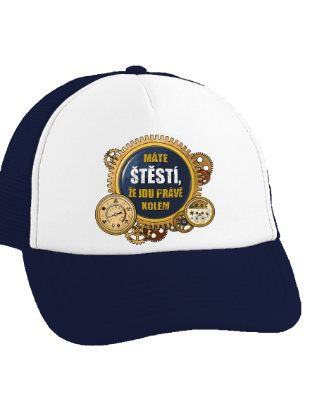 Chodím kolem kšiltovka truckerka French Navy cap