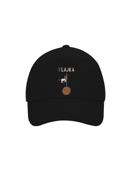 Vlajka kšiltovka baseballka Black