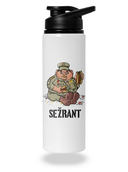 Sežrant lahev na vodu White