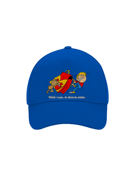 Školák kšiltovka baseballka Bright Royal