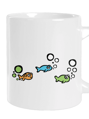 Nehoda velký hrnek White