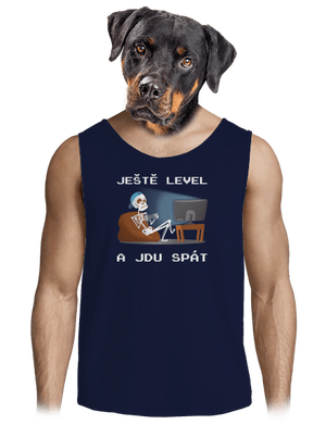 Ještě level pánské tílko French Navy