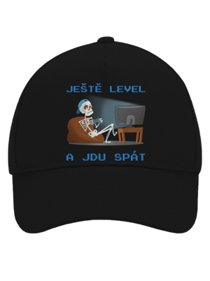 Ještě level kšiltovka baseballka Black