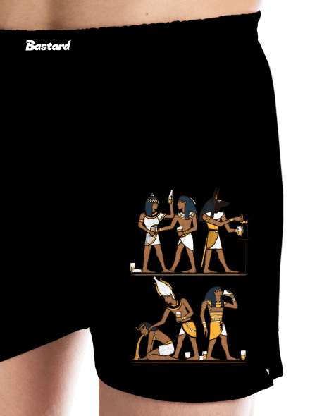 Egyptská párty pánské trenky Black