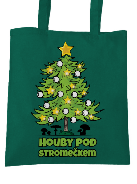 Houby pod stromečkem taška Bottle Green WM