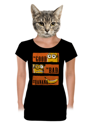 dámské tričko s lemem