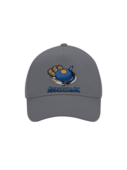 Avatatarák kšiltovka baseballka Graphite grey
