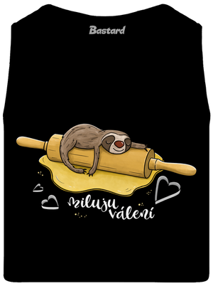 Miluju válení pánské tílko Black