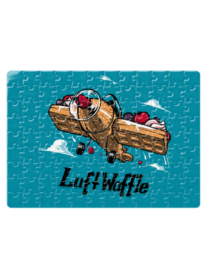 Luftwaffle puzzle White