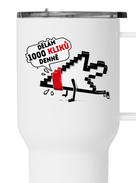 Klikař termohrnek White