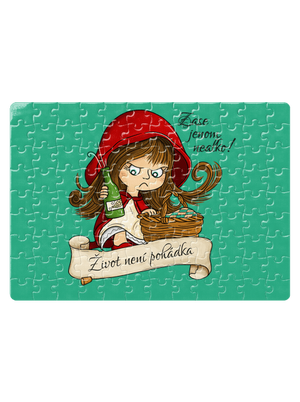 Zase nealko – Život není pohádka puzzle White