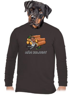 Mám kulatiny pánské dlouhý rukáv Bear Brown