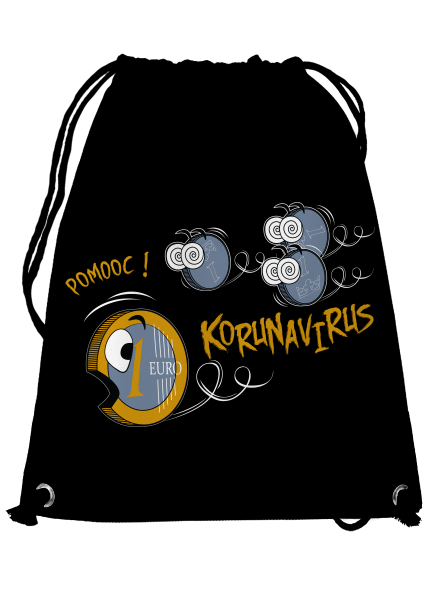 Korunavirus na útěku vak Black
