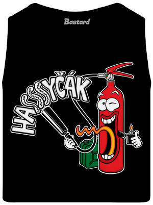 Hasyčák pánské tílko Black