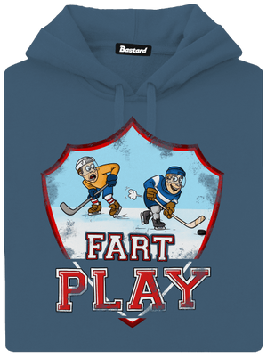 Fart Play dámská mikina klokanka Denim