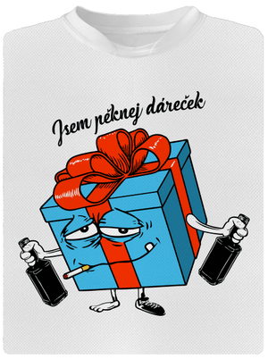 Dáreček pánské sportovní tričko White