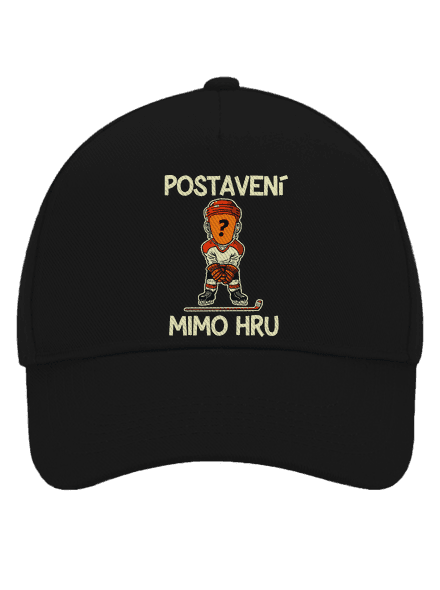 Postavení mimo hru kšiltovka baseballka Black
