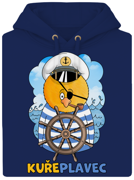 Kuřeplavec unisex mikina premium Navy