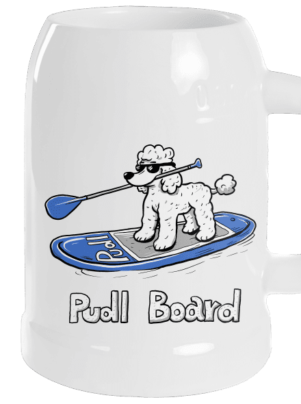 Pudl board půllitr White