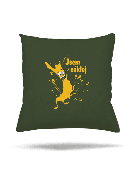 Cáklej polštář Olive Green