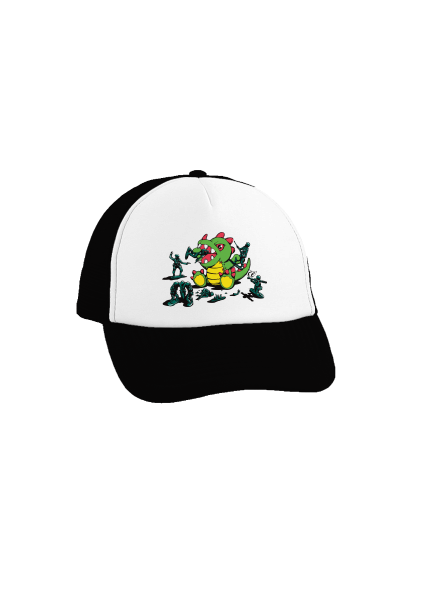 Hračky kšiltovka truckerka Black cap