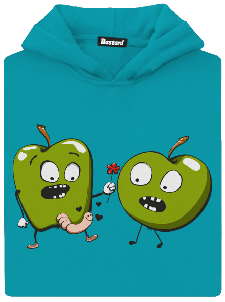 Jejda dětská mikina klokanka Hawaiian Blue