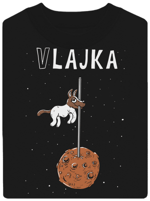 Vlajka unisex mikina bez kapuce Black