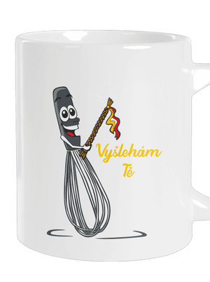 Vyšlehám Tě! velký hrnek White