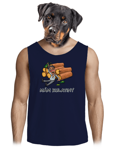 Mám kulatiny pánské tílko French Navy