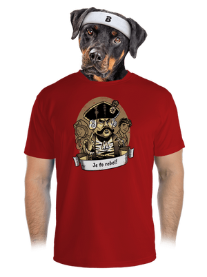 B14: S čerty nejsou žerty pánské sportovní tričko Red Mal