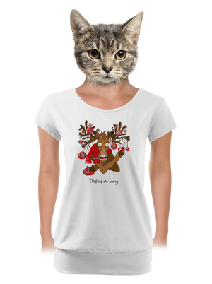 dámské tričko s lemem