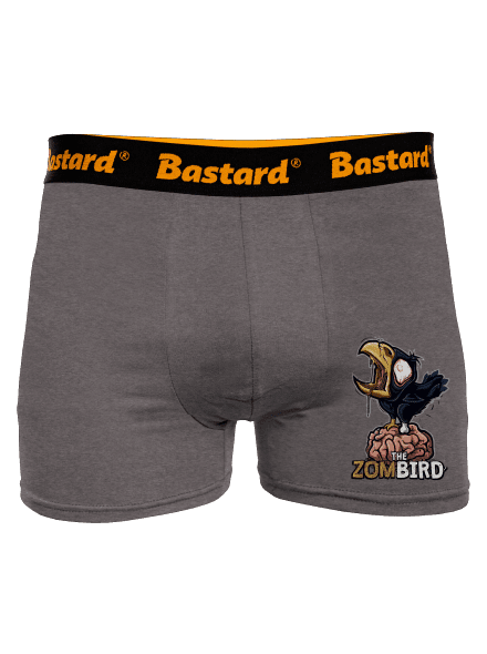 Zombird boxerky Gray Melange