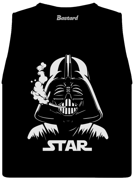 Darth Star dámské tílko volné Black