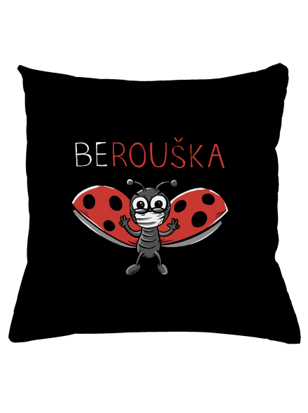Berouška polštář Black